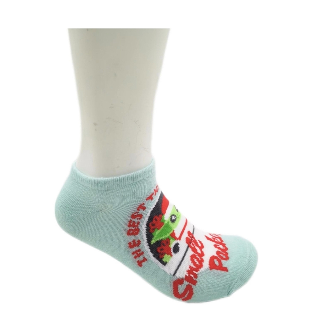 Star Wars The Mandalorian Women's Holiday No Show Socks, 6-Pack, Size 4-10